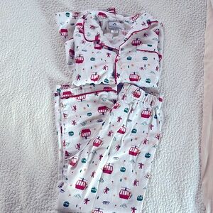 Petite plume size 8 christmas pajamas
